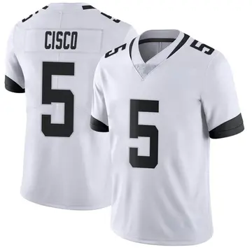 Nike Andre Cisco Youth Limited Jacksonville Jaguars White Vapor Untouchable Jersey