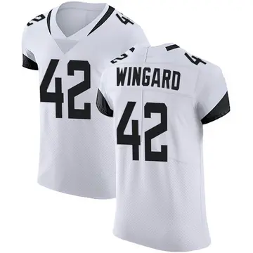 Nike Andrew Wingard Men's Elite Jacksonville Jaguars White Vapor Untouchable Road Jersey