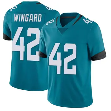 Nike Andrew Wingard Men's Limited Jacksonville Jaguars Teal Vapor Untouchable Jersey