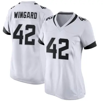 Nike Andrew Wingard Women's Game Jacksonville Jaguars White Jersey