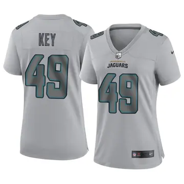 Nike Arden Key Women's Game Jacksonville Jaguars Gray Atmosphere Fashion Jersey