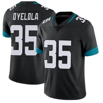 Nike Ayo Oyelola Youth Limited Jacksonville Jaguars Black Vapor Untouchable Jersey