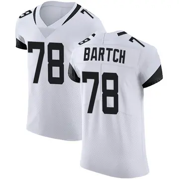 Nike Ben Bartch Men's Elite Jacksonville Jaguars White Vapor Untouchable Road Jersey
