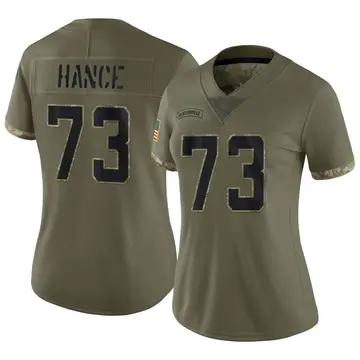 Nike Blake Hance Women's Limited Jacksonville Jaguars Olive 2022 Salute To Service Jersey