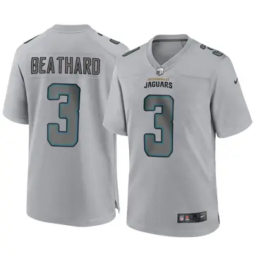 Nike C.J. Beathard Men's Game Jacksonville Jaguars Gray Atmosphere Fashion Jersey