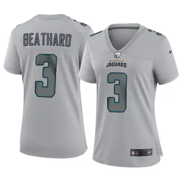 Nike C.J. Beathard Women's Game Jacksonville Jaguars Gray Atmosphere Fashion Jersey