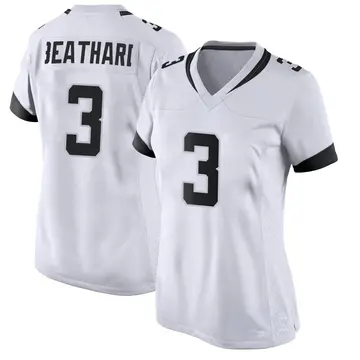 Nike C.J. Beathard Women's Game Jacksonville Jaguars White Jersey