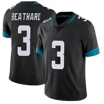 Nike C.J. Beathard Youth Limited Jacksonville Jaguars Black Vapor Untouchable Jersey