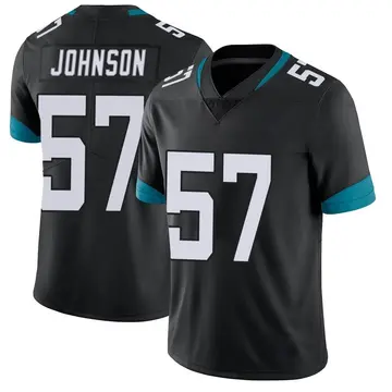 Nike Caleb Johnson Men's Limited Jacksonville Jaguars Black Vapor Untouchable Jersey