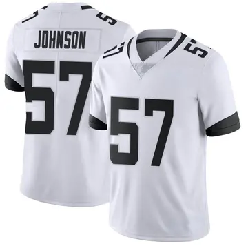 Nike Caleb Johnson Men's Limited Jacksonville Jaguars White Vapor Untouchable Jersey