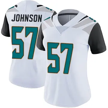 Nike Caleb Johnson Women's Limited Jacksonville Jaguars White Vapor Untouchable Jersey