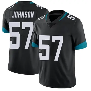 Nike Caleb Johnson Youth Limited Jacksonville Jaguars Black Vapor Untouchable Jersey