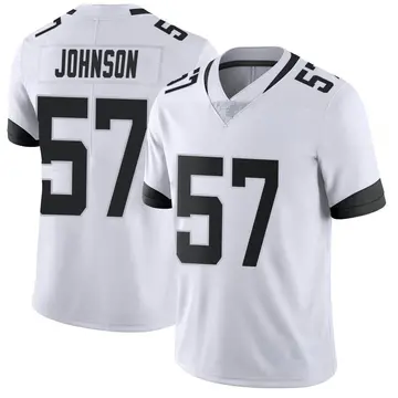 Nike Caleb Johnson Youth Limited Jacksonville Jaguars White Vapor Untouchable Jersey