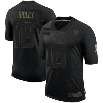 Nike Calvin Ridley Men's Limited Jacksonville Jaguars Black 2020 Salute To Service Jersey