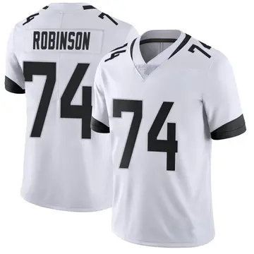 Nike Cam Robinson Men's Limited Jacksonville Jaguars White Vapor Untouchable Jersey