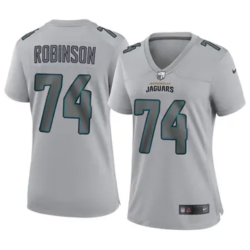 Nike Cam Robinson Women's Game Jacksonville Jaguars Gray Atmosphere Fashion Jersey