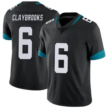 Nike Chris Claybrooks Youth Limited Jacksonville Jaguars Black Vapor Untouchable Jersey