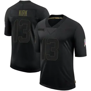 Nike Christian Kirk Men's Limited Jacksonville Jaguars Black 2020 Salute To Service Jersey