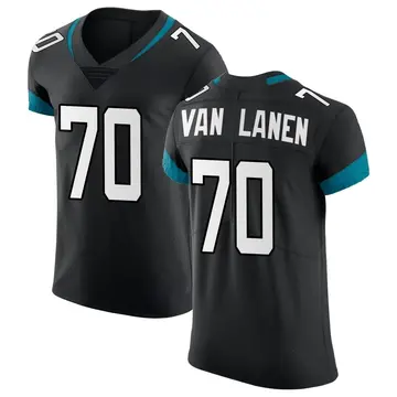 Nike Cole Van Lanen Men's Elite Jacksonville Jaguars Black Vapor Untouchable Jersey