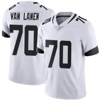 Nike Cole Van Lanen Men's Limited Jacksonville Jaguars White Vapor Untouchable Jersey