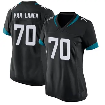 Nike Cole Van Lanen Women's Game Jacksonville Jaguars Black Jersey