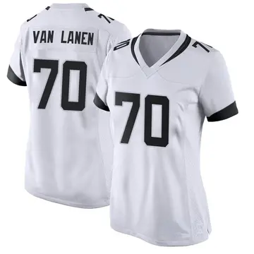 Nike Cole Van Lanen Women's Game Jacksonville Jaguars White Jersey
