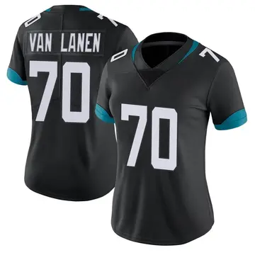Nike Cole Van Lanen Women's Limited Jacksonville Jaguars Black Vapor Untouchable Jersey