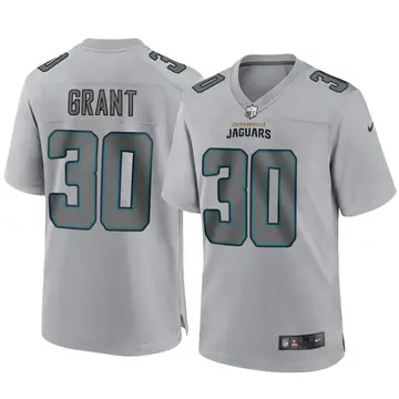 Nike Corey Grant Men's Game Jacksonville Jaguars Gray Atmosphere Fashion Jersey