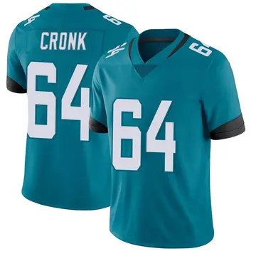Nike Coy Cronk Men's Limited Jacksonville Jaguars Teal Vapor Untouchable Jersey