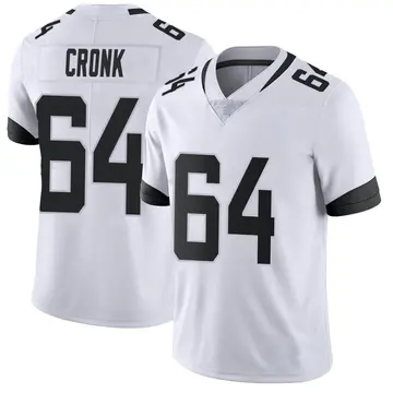 Nike Coy Cronk Men's Limited Jacksonville Jaguars White Vapor Untouchable Jersey
