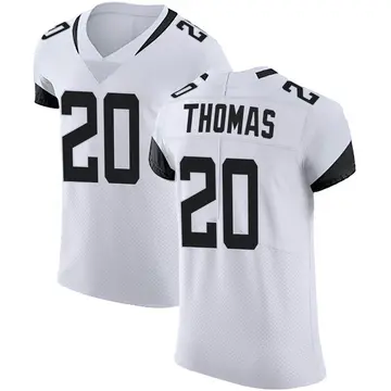 Nike Daniel Thomas Men's Elite Jacksonville Jaguars White Vapor Untouchable Road Jersey