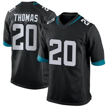 Nike Daniel Thomas Men's Game Jacksonville Jaguars Black Jersey