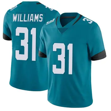 Nike Darious Williams Youth Limited Jacksonville Jaguars Teal Vapor Untouchable Jersey
