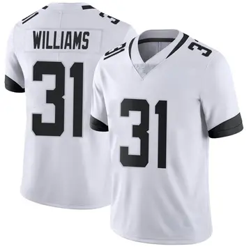 Nike Darious Williams Youth Limited Jacksonville Jaguars White Vapor Untouchable Jersey