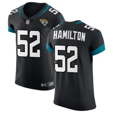 Nike Davon Hamilton Men's Elite Jacksonville Jaguars Black DaVon Hamilton Vapor Untouchable Jersey