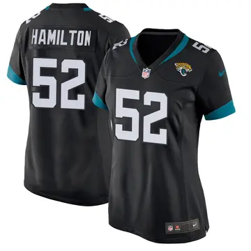 Nike Davon Hamilton Women's Game Jacksonville Jaguars Black DaVon Hamilton Jersey