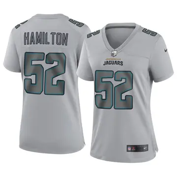 Nike Davon Hamilton Women's Game Jacksonville Jaguars Gray DaVon Hamilton Atmosphere Fashion Jersey