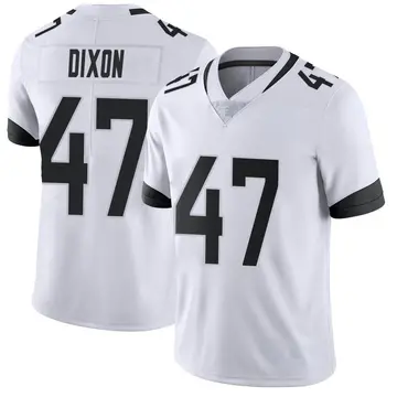 Nike De'Shaan Dixon Youth Limited Jacksonville Jaguars White Vapor Untouchable Jersey