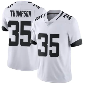 Nike Deionte Thompson Men's Limited Jacksonville Jaguars White Vapor Untouchable Jersey