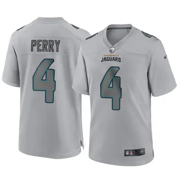 Nike E.J. Perry Youth Game Jacksonville Jaguars Gray Atmosphere Fashion Jersey