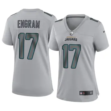 Nike Evan Engram Women's Game Jacksonville Jaguars Gray Atmosphere Fashion Jersey