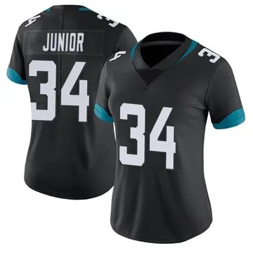 Nike Gregory Junior Women's Limited Jacksonville Jaguars Black Vapor Untouchable Jersey