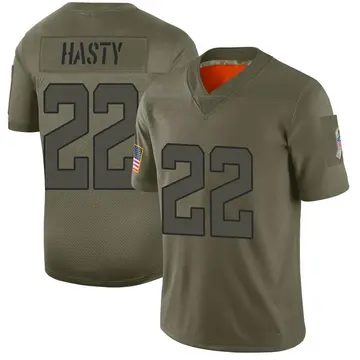 Nike JaMycal Hasty Youth Limited Jacksonville Jaguars Camo 2019 Salute to Service Jersey