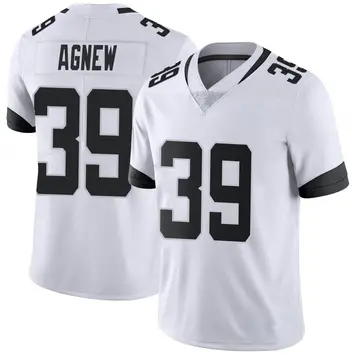 Nike Jamal Agnew Men's Limited Jacksonville Jaguars White Vapor Untouchable Jersey