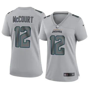 Nike James McCourt Women's Game Jacksonville Jaguars Gray Atmosphere Fashion Jersey