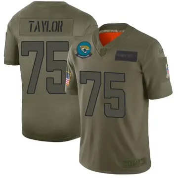 Nike Jawaan Taylor Youth Limited Jacksonville Jaguars Camo 2019 Salute to Service Jersey