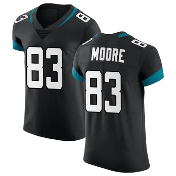 Nike Jaylon Moore Men's Elite Jacksonville Jaguars Black Vapor Untouchable Jersey