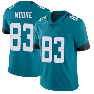 Nike Jaylon Moore Men's Limited Jacksonville Jaguars Teal Vapor Untouchable Jersey