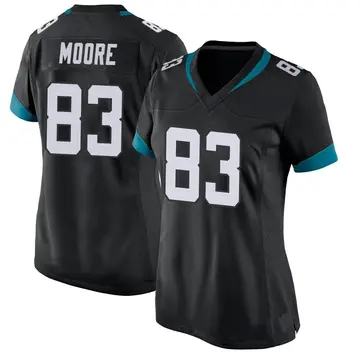 Nike Jaylon Moore Women's Game Jacksonville Jaguars Black Jersey