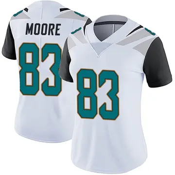 Nike Jaylon Moore Women's Limited Jacksonville Jaguars White Vapor Untouchable Jersey